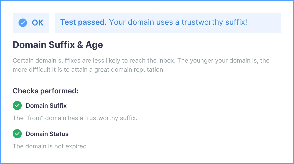 Domain Suffix & Age